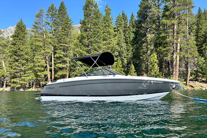 Lake Tahoe Boat Tour - The Tour Starts with a Luxury Boat in Lake Tahoe
