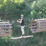 Las Cañadas Canopy Tour in Ensenada - From the Central Tower to the Start of the Course