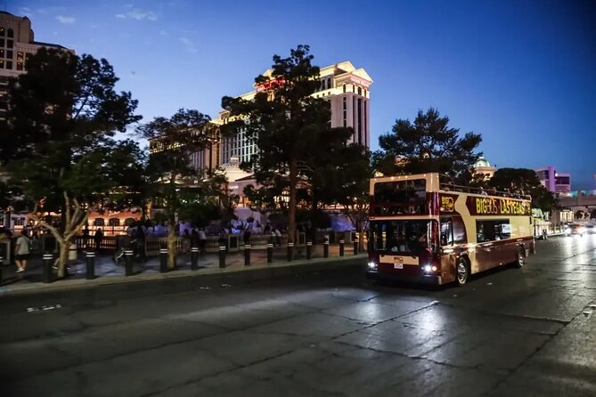 Las Vegas: After Dark Night Tour by Open-top Bus with Free Drink - Starting Point and How to Join the Las Vegas After Dark Tour