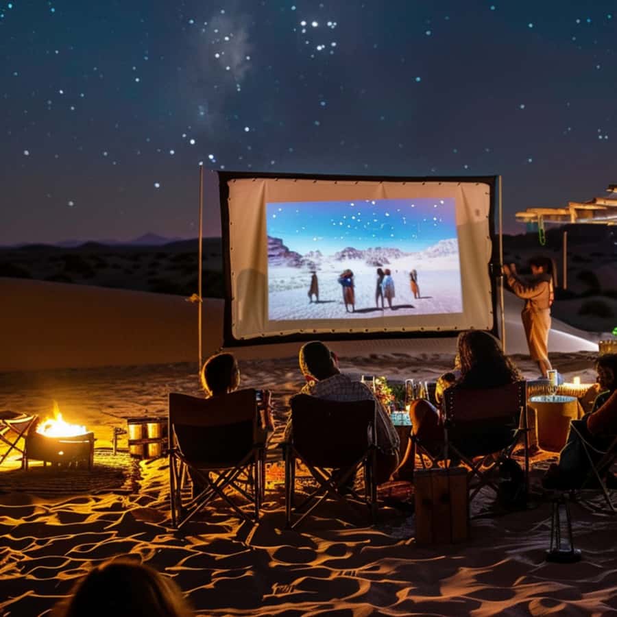 Las Vegas: Couple's Movie Night in the Mountains - Scenic Drive to the Spring Mountain Range