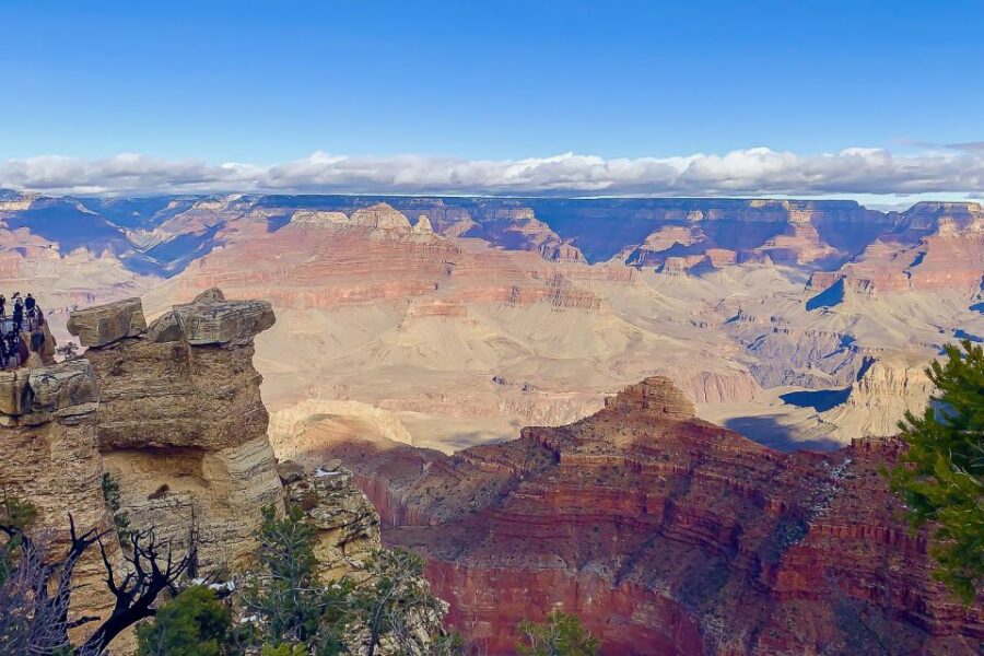 Las Vegas: Grand Canyon National Park South Rim Guided Tour - Stops at Boulder City, Kingman, and Seligman