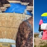 Las Vegas: Hoover Dam and Seven Magic Mountains Tour - Visiting the Famous Las Vegas Sign Without Crowds