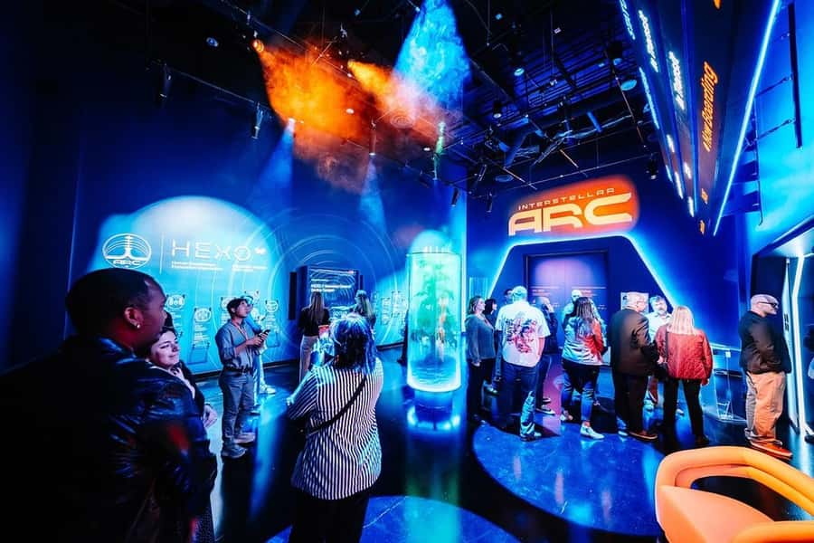 Las Vegas: Interstellar Arc VR Experience at AREA15 - Roaming a Virtual Starship Larger Than Four Basketball Courts