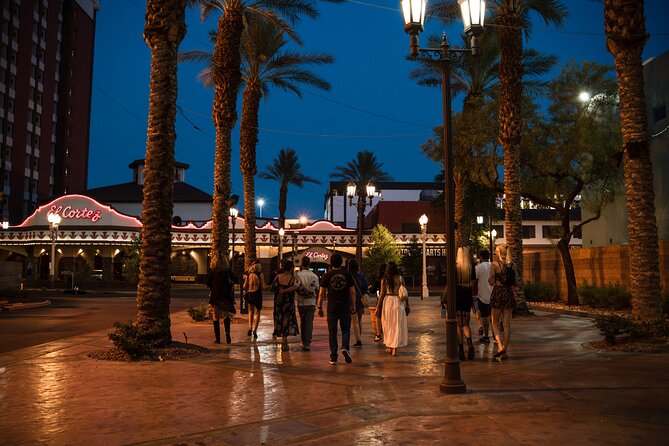 Las Vegas Night Tour Soiree-Burlesque, Cocktails, Keepsake Flask - Exploring Fremont Street’s Historic Landmarks