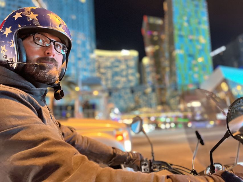Las Vegas: Sidecar Tour of the Las Vegas Strip by Night - The Vintage Sidecar Motorcycle: A Stylish Way to See Vegas