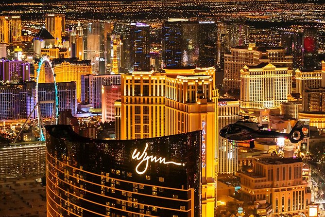 Las Vegas Strip Helicopter Night Flight with Optional Transport - Starting Point and Convenience of Pickup