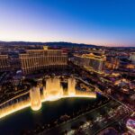Las Vegas Strip Highlights by Helicopter at Night - The Flight Over Downtown Las Vegas and Glitter Gulch