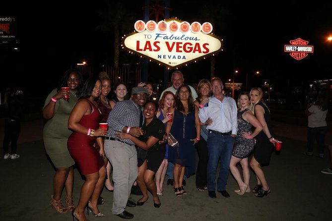 Las Vegas VIP Party Bus Crawl - The Tour Starts at a Central Meeting Point on Flamingo Road