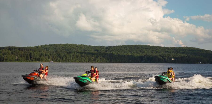 Laurentians: Jetski experience - Safety Experience and Supervision