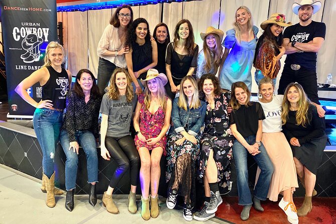 Learn to Line Dance Class with Instructor in Nashville - Learning Three Line Dances to Country and Pop Hits