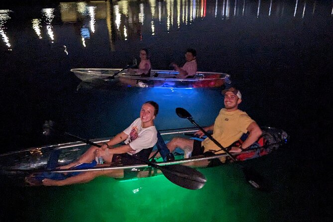 LED Glow in the Dark Clear Kayak or Clear Paddleboard in Paradise - What the Tour Includes: Light, Safety, and Photos