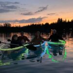 LED Illuminated Sunset Clear Kayak Tour //Kalispell, MT// - Discover Peterson Lake’s Winding Canal System