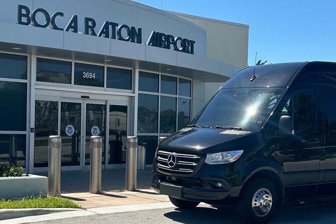 Limo Service Transfer To or From Palm Beach Airport and Hotels - The Fleet: From Sleek Sedans to Spacious Vans