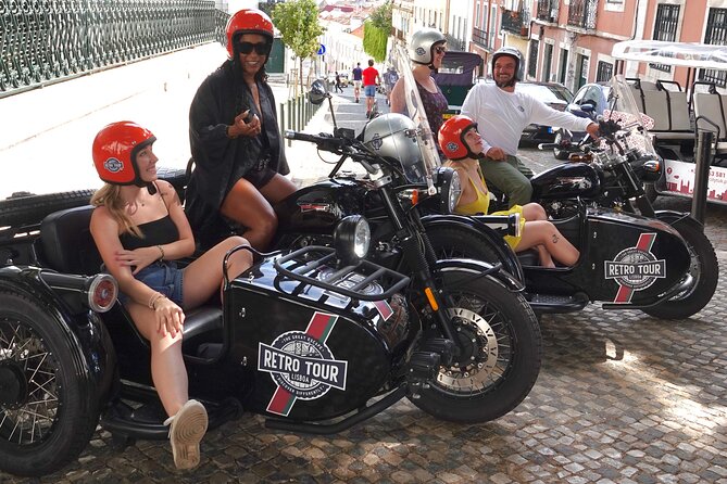 Lisbon: Belem Motorcycle Side-car Tour - Exploring the Historic Carmo Church Ruins and Miradouros