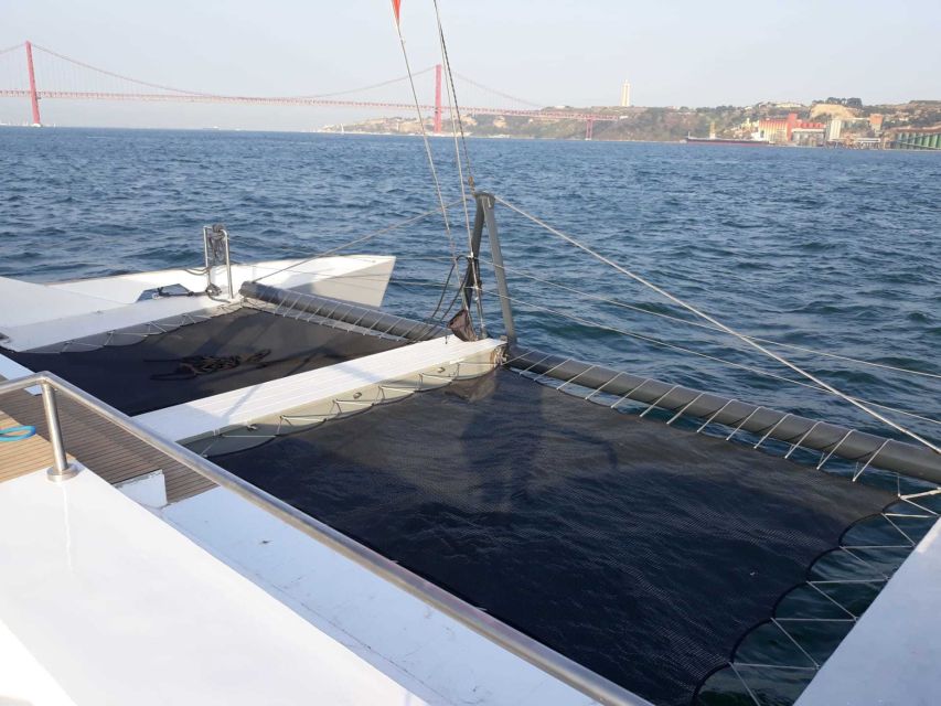 Lisbon: Private Catamaran Charter for up to 18-People - Starting Point at Doca do Bom Sucesso in Belém