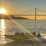 Lisbon Speedboat Sunset with Monuments Sightseeing - Scenic Lisbon Monuments Viewed from the Tagus River