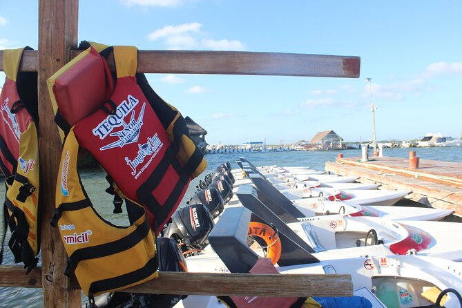 Live this extreme experience, Speedboat tour & snorkel included. - Starting at Jungle Tour Adventure Cancun for Speedboat Fun