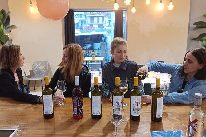 Local wines - food - mythology -secrets - Meeting at a Cozy Liqueur Shop in Thessaloniki