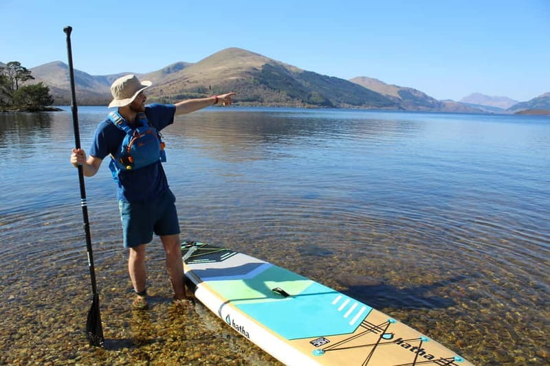Loch Lomond: Wallaby Island SUP Adventure with Guide - Paddleboarding on Loch Lomond’s Clear Waters