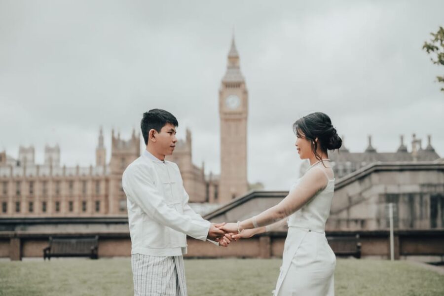 London: Private Professional Photoshoot with 20 Photos - Starting Point at Westminster and Meeting Details