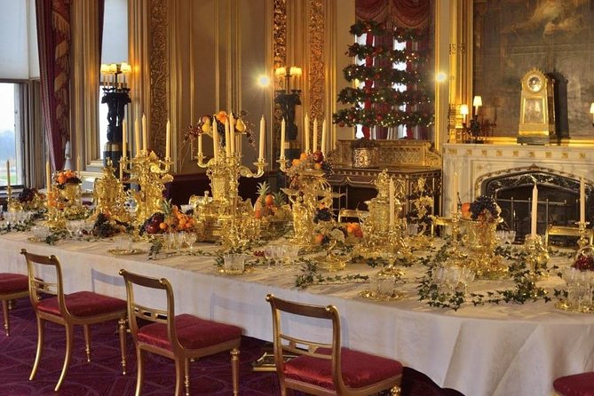 London, Windsor Castle, Hampton Court Palace with Free Snack Pack - Inside St. Georges Chapel: Gothic Elegance and Royal Heritage
