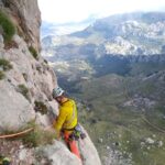 Long route climbing on the Peñon de Ifach - Climbing Above the Mediterranean Sea