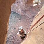 Looking Glass Arch: Climb and Rappel - Inside the Arch: The 115-Foot Free-Hanging Rappel