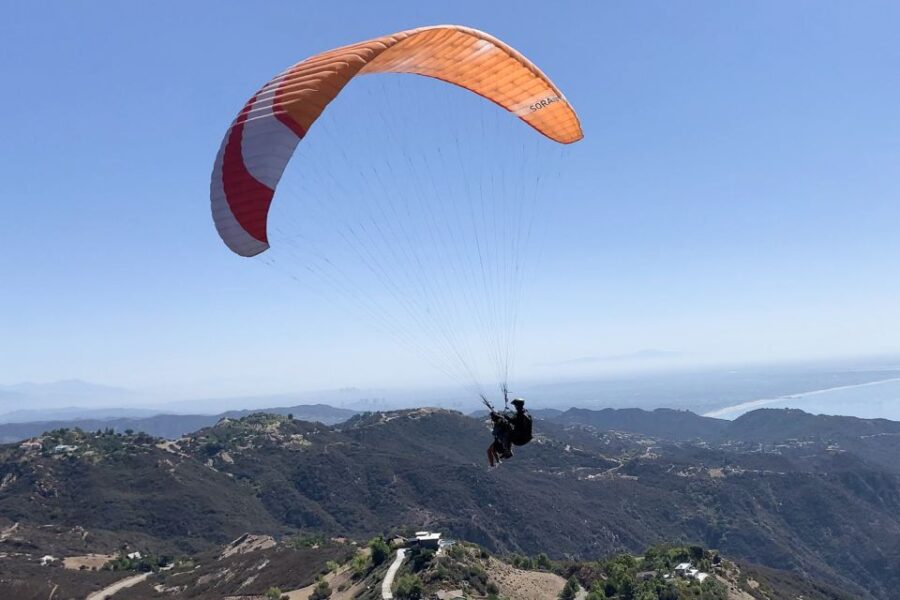 Los Angeles: 30-Minute Tandem Paragliding Experience - Meeting Point at Carbon Beach in Malibu