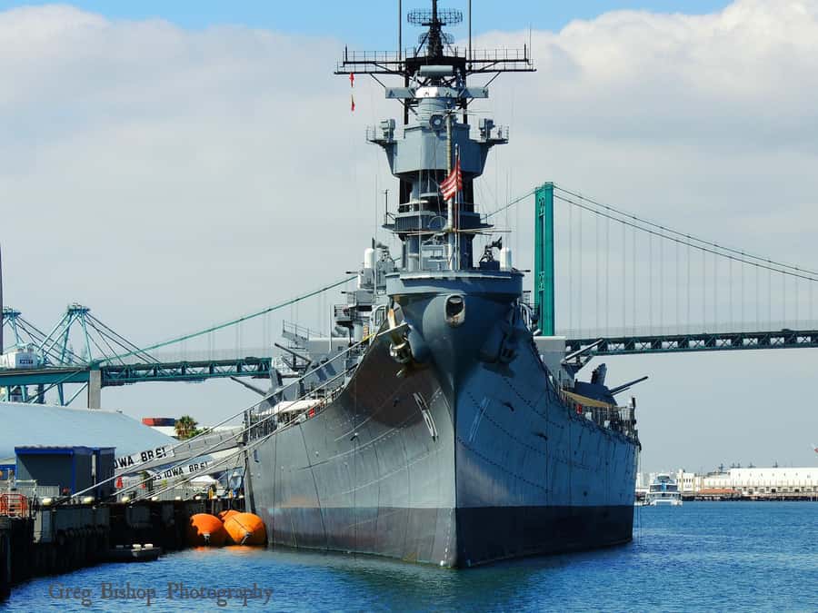 Los Angeles: Battleship Iowa Museum Ticket - The Location: Battleship IOWA at San Pedro, California