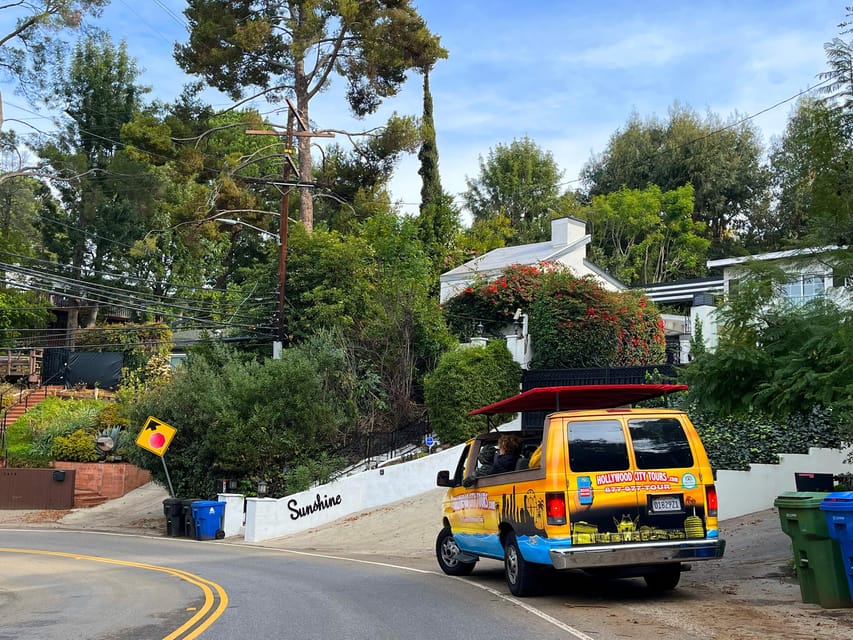 Los Angeles: Hollywood & Celebrity Homes Open-Air Bus Tour - Starting Point at Sunset Blvd and Convenient Parking