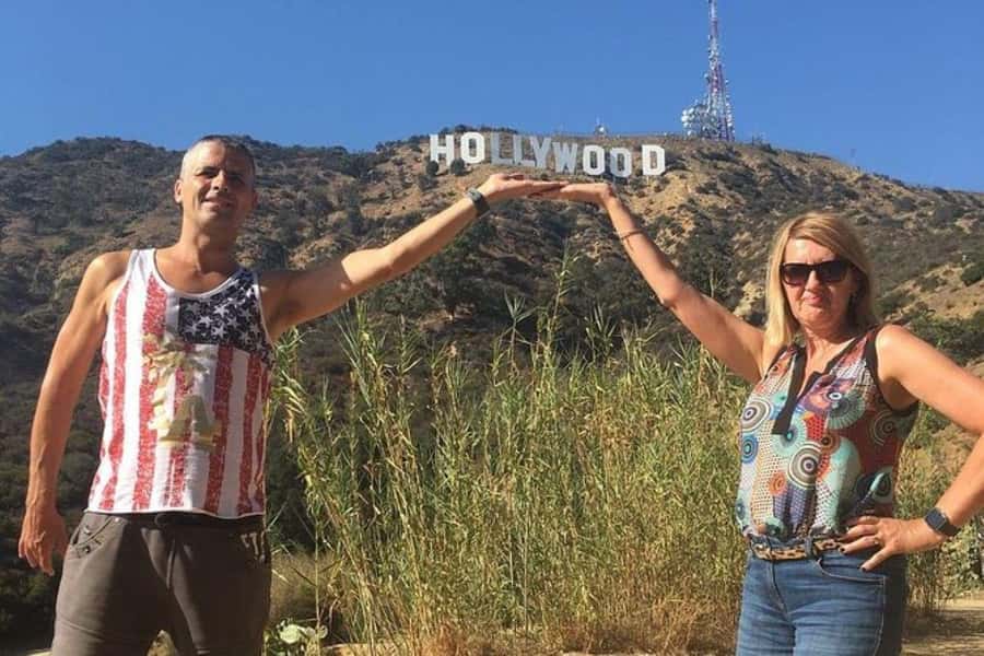 Los Angeles; Private Full-Day Guided Sightseeing Tour - Starting the Day: Exclusive View of the Hollywood Sign