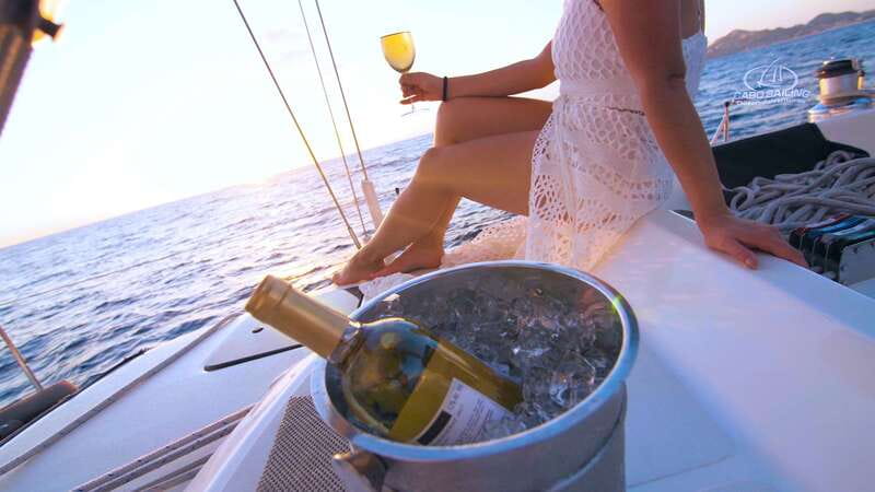 Los Cabos: Shared Sunset Sailing Cruise - The Starting Point at F Dock in Cabo San Lucas