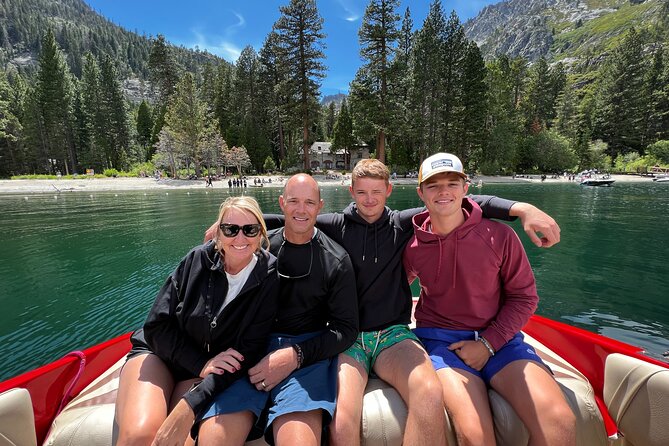 Luxury boat tour of Emerald Bay - A Private, Customizable Experience on Lake Tahoe