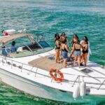 Luxury Private Yacht Rental by the Turquoise Waters of the Caribbean. - Starting Point at Marina Ponta del Sol in Cancun