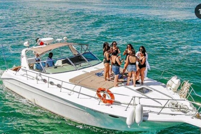 Luxury Private Yacht Rental by the Turquoise Waters of the Caribbean. - Starting Point at Marina Ponta del Sol in Cancun