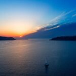 Luxury Sunset Cruise with Swim Stops, BBQ meals and Open Bar - Setting Sail Across Santorini’s Caldera
