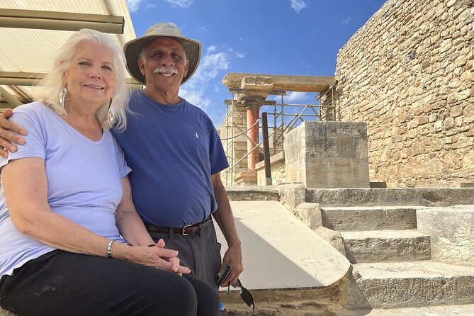 Luxury Tour from Elounda: Knossos Palace & Museum with Wineries - Discovering Knossos Palace and Its Mythic Past