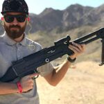 Machine Gun Shoot in Las Vegas - Firearms Selection: Shooting Four Machine Guns and a Glock Pistol
