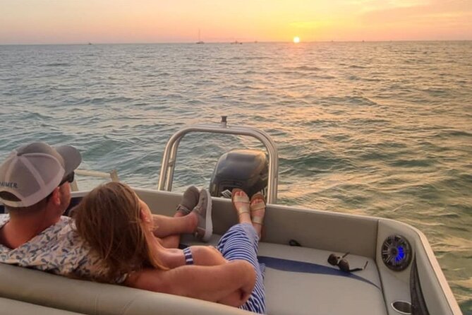 Madeira Beach Sunset Cruise Family Fun on Clean Boat - Comfortable, well-maintained boat with lounger seating