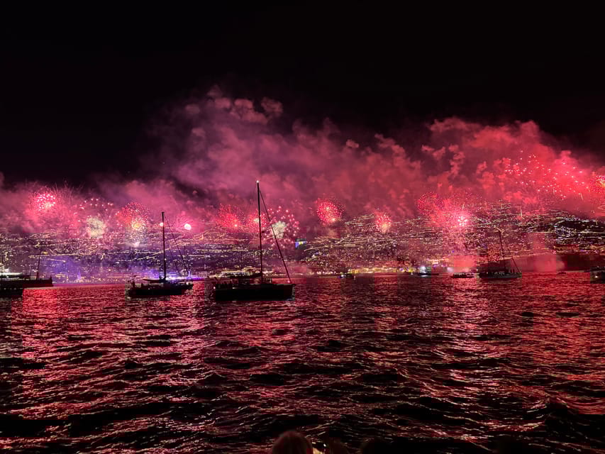 Madeira: LAST CALL New Years Eve - Fireworks at Sea 2025/26 - The Launch Point at Marina do Funchal