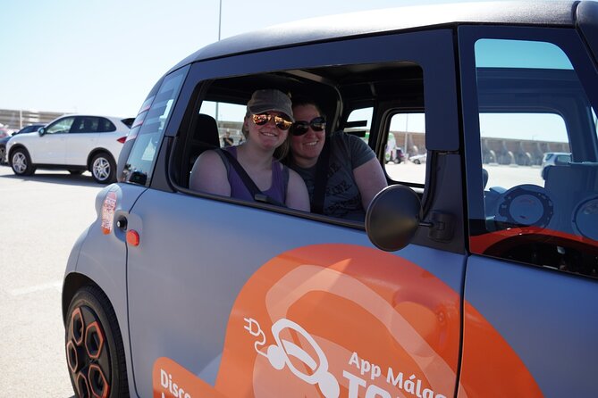 Malaga Highlights by Electric Car with Port Pick up - Gibralfaro Viewpoint and the Castle