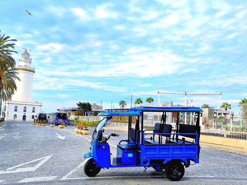 Malaga: Tuk tuk tour - The Convenience of Electric Tuk Tuks in Malaga