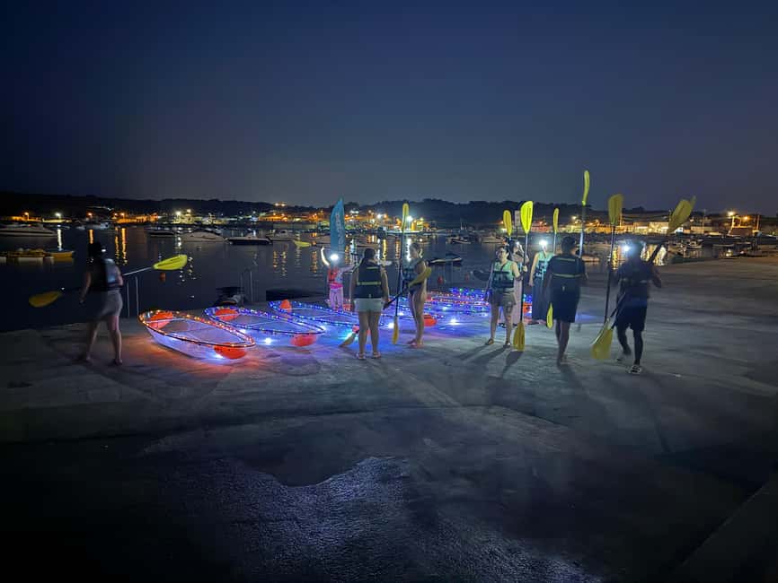 Malta: Illuminated Night Kayak Tour - Glow In The Dark - Starting Point and Tour Duration in St. Thomas Bay