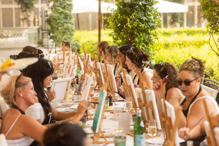 Malta: Original Sip & Paint Experience with Wine - The Morning or Evening: Flexible Starting Times