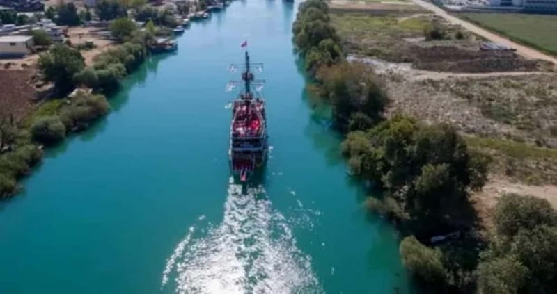 Manavgat River Cruise & Bazaar +Waterfall Tour: Side, Alanya - Visiting the Spectacular Manavgat Waterfall