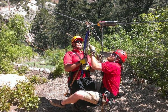 Manitou Springs Colo-Rad Zipline Tour - The Course: Cliff-to-Cliff Style with No Towers