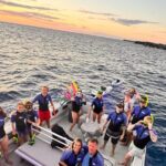 Manta Ray Night Snorkel - Sunset Views from the Boat Deck