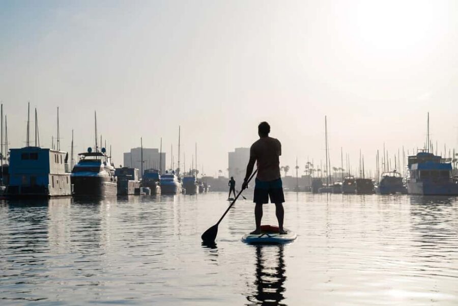 Marina del Rey: Paddleboard Rental Experience - The 4.6-Mile Route to the Marina Breakwater