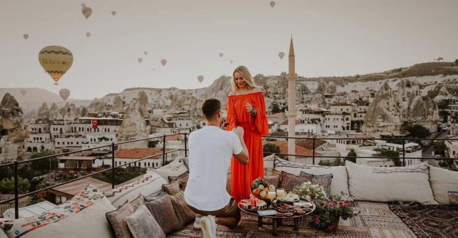 Marriage Proposal Surprise & Engagement in Cappadocia - How the Tour Starts with Hotel Transfers and Private Group Service