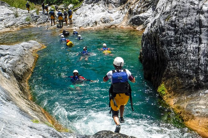 Matacanes : Canyoning + Hiking + Water Jumps + Rappel + Caves - Climbing and Rappelling in Matacanes Canyon